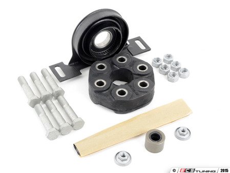ES#2997070 - 26121226731KT1 - Driveshaft Overhaul Kit - With Giubo and CSB - Includes flex disc (Giubo), center support bearing (CSB), and required hardware for installation. - Assembled By ECS - BMW