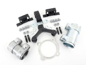 ES#2581640 - 1J0253144GKT2 - ECS Turbo-Back Exhaust Installation Kit - Everything you need to install an exhaust from the manifold back - Assembled By ECS - Volkswagen