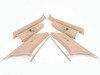 ES#2975885 - 51168238963KT - A-B-C Pillar Cover Kit - Beige  - Includes left and right A, B, and C pillars - Genuine BMW - BMW