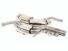 ES#2827314 - SSXAU133 - Cat-Back Exhaust System - Resonated - (NO LONGER AVAILABLE) - 2.36" stainless steel with quad Jet 80mm polished tips - Milltek Sport - 