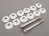 ES#3010012 - CTS-HW-036-ARP - Subframe Billet Bushing Insert Kit - ARP Hardware - Tighten your ride back up with this billet bushing kit from CTS featuring proprietary ARP subframe bolts - CTS - Audi Volkswagen