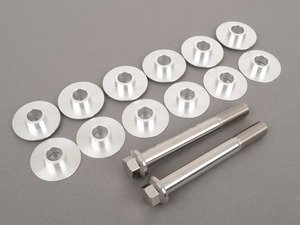ES#3010012 - CTS-HW-036-ARP - Subframe Billet Bushing Insert Kit - ARP Hardware - Tighten your ride back up with this billet bushing kit from CTS featuring proprietary ARP subframe bolts - CTS - Audi Volkswagen
