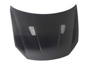 ES#3010162 - HD1011VWGTIBTM - Carbon Fiber Hood - TM-Style - Without Emblem Notch  - Add style and remove weight from the front end of your MK6! Perfect for badgeless set-ups. - Seibon - Volkswagen