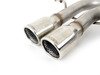 ES#2827259 - SSXAU044 - Turbo-Back Exhaust System - Resonated - 3" downpipe with Hi-Flow Sports cat and 2.75" stainless steel cat-back with dual Polished 76.2mm Jet tips - Milltek Sport - Audi