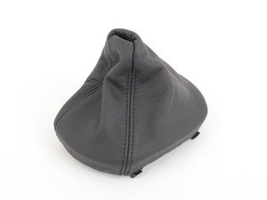 ES#47213 - 25117523204 - Leather shift boot - black  - Replace your worn shift boot today - Genuine BMW - BMW