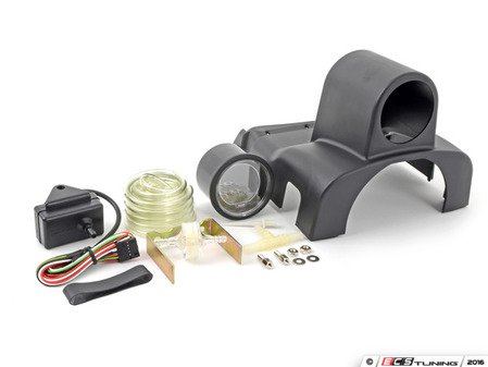 ES#3010047 - 216evobomk4KT - FullPod & EVO Series Digital Boost Gauge Kit - Digital boost gauge with dimmable red or blue backlighting with NSP FullPod - Assembled By ECS - Volkswagen