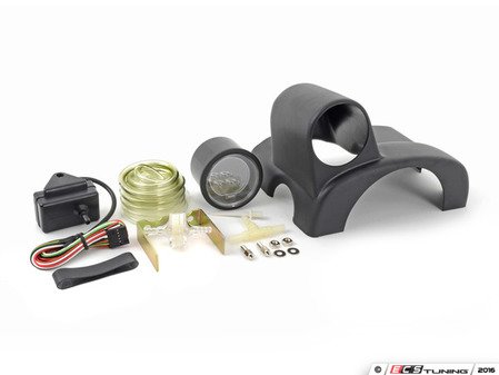 ES#3010050 - 216evobomk6jKT - ColumnPod & EVO Series Digital Boost Gauge Kit - Digital boost gauge with dimmable red or blue backlighting with NSP ColumnPod - Assembled By ECS - Volkswagen