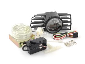 ES#3010049 - 216evobomk6gKT - VentPod & EVO Series Digital Boost Gauge Kit - Digital boost gauge with dimmable red or blue backlighting with NSP VentPod - Assembled By ECS - Volkswagen