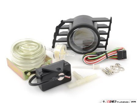 ES#3010053 - 216evobomk7KT - VentPod & EVO Series Digital Boost Gauge Kit - Digital boost gauge with dimmable red or blue backlighting with NSP VentPod - Assembled By ECS - Volkswagen