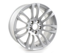 ES#64994 - 36116775605 - 18" Double spoke style 195 - Priced Each - (NO LONGER AVAILABLE) - 18x8 ET34 CB 72.6mm. - Genuine BMW - 
