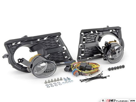 ES#2092642 - 5N0898002 - Fog Light Kit - Everything you need to install fog lights on your Tiguan - Assembled By ECS - Volkswagen