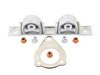 ES#2765624 - 1J0253144HKT1 - Downpipe Installation Kit - Includes all gaskets, brackets and hardware to install the downpipe with catalyst - Assembled By ECS - Volkswagen