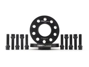 ES#3006109 - 002411ecsKT16 - ECS 17.5mm Wheel Spacers & ECS Conical Seat Bolt Kit - Aluminum wheel spacers & steel wheel bolt kit made specifically for your BMW & MINI 5x112 bolt pattern - ECS - BMW MINI