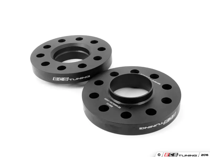 Pair Of 3mm Wheel Spacers – Universal Fit For Mini JCW Hatch F55/F56 (2014-2022)
