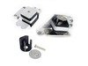 ES#4304176 - EBFI77-K5-5521 - BFI Stage 1 Mount Kit - Fully Assembled  - Billet engine and transmission mounts with 70A durometer dogbone insert - Black Forest Industries - Volkswagen