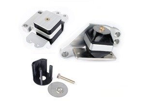 ES#4304176 - EBFI77-K5-5521 - BFI Stage 1 Mount Kit - Fully Assembled  - Billet engine and transmission mounts with 70A durometer dogbone insert - Black Forest Industries - Volkswagen