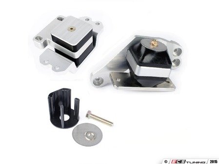 ES#4304176 - EBFI77-K5-5521 - BFI Stage 1 Mount Kit - Fully Assembled  - Billet engine and transmission mounts with 70A durometer dogbone insert - Black Forest Industries - Volkswagen