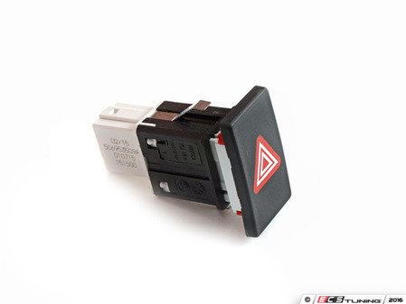 ES#2179795 - 5C6953509A - Hazard Light Switch - Located in the center dash - Genuine Volkswagen Audi - Volkswagen