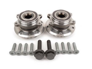 ES#2986813 - 5K0498621KT3 - Wheel Bearing & Hub Assembly Kit - Includes both wheel bearing/hub assemblies with hardware - Febi - Audi Volkswagen
