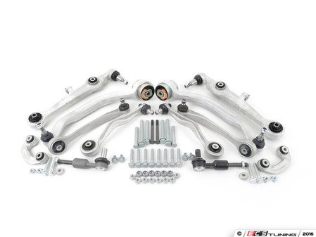 ES#2984804 - 8D0498998 -  Complete Front Control Arm Kit - Includes all front control arms and hardware - plus tie rod ends and sway bar end links! - Optimal - Audi Volkswagen