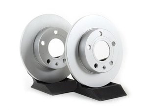 ES#2561836 - 8E0615601PKT - Rear Brake Rotors - Pair (245x10) - Featuring a protective Meyle Platinum coating. - Meyle - Audi