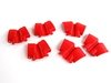 ES#261145 - 022906923 - Ignition Coil Cover Set - Red - Set Of 6 - (NO LONGER AVAILABLE) - Replace your damaged, or faded coil connector covers with this new complete set. - Genuine Volkswagen Audi - 