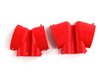 ES#261145 - 022906923 - Ignition Coil Cover Set - Red - Set Of 6 - (NO LONGER AVAILABLE) - Replace your damaged, or faded coil connector covers with this new complete set. - Genuine Volkswagen Audi - 