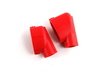 ES#261145 - 022906923 - Ignition Coil Cover Set - Red - Set Of 6 - (NO LONGER AVAILABLE) - Replace your damaged, or faded coil connector covers with this new complete set. - Genuine Volkswagen Audi - 
