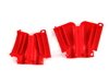 ES#261145 - 022906923 - Ignition Coil Cover Set - Red - Set Of 6 - (NO LONGER AVAILABLE) - Replace your damaged, or faded coil connector covers with this new complete set. - Genuine Volkswagen Audi - 