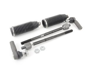 ES#2808533 - 1K0423810AKT6 - Tie Rod Service Kit - Kit services both left and right side - Assembled By ECS - Audi Volkswagen