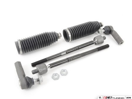 ES#2808533 - 1K0423810AKT6 - Tie Rod Service Kit - Kit services both left and right side - Assembled By ECS - Audi Volkswagen