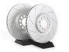ES#2594085 - 8L0337PRFSL - Performance Front Brake Service Kit (312x25) - Featuring ECS GEOMET Slotted rotors and Hawk HPS pads - Assembled By ECS - 