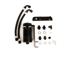 ES#3021890 - CCF001 - BFI "Clean Catch" - Crankcase Oil Separator KIT - Keep your intake tract clean and oil free, with this BFI baffled Oil Catch Can System - Black Forest Industries - Audi Volkswagen