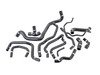 ES#2602037 - fmkctt225BLK - Forge Silicone Coolant Hose Kit - Black - Replace your stock rubber hoses with a 13 piece silicone hose kit - Forge - Audi