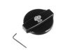 ES#2986495 - J018-BLKKT - Expansion Tank Cap Assembly - Black Anodized - (NO LONGER AVAILABLE) - Complete billet aluminum coolant cap assembly to replace your blue or black plastic cap - Assembled By ECS - 