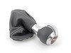 ES#2503332 - 8J1713139LVDE - Automatic Shift Knob - Leather - Soul (Black) / Silver - Replace that worn or broken automatic shift knob - Genuine Volkswagen Audi - Audi