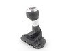 ES#2503332 - 8J1713139LVDE - Automatic Shift Knob - Leather - Soul (Black) / Silver - Replace that worn or broken automatic shift knob - Genuine Volkswagen Audi - Audi