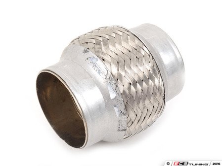 ES#1876751 - 8822 - Universal Flex Section (2.5 X 4) - Priced Each - Stainless steel flex section that measures 2.5 ID x 4 - Overall Length - Ansa - Audi BMW Volkswagen Mercedes Benz MINI Porsche
