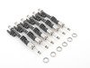 ES#4423994 - 13537568607KT1 - Bosch EU5 Fuel Injector Replacement Kit - Includes 6 Bosch EU5 fuel injectors and decoupling rings. - Bosch - BMW
