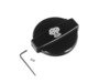 ES#2984697 - J018-BLK - Expansion Tank Cap - Black Anodized - (NO LONGER AVAILABLE) - Billet aluminum coolant cap cover to dress up your blue or black plastic cap - JCAPS - 