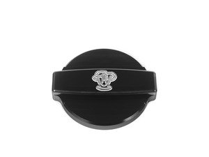 ES#2984697 - J018-BLK - Expansion Tank Cap - Black Anodized - (NO LONGER AVAILABLE) - Billet aluminum coolant cap cover to dress up your blue or black plastic cap - JCAPS - 