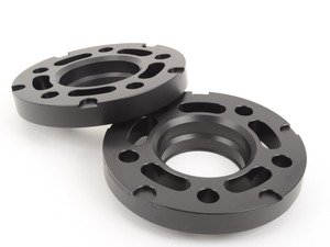 ES#3021161 - TWHF9905F20BLACK - 20mm Big Pad Wheel Spacers - Black (Pair) - Lightweight wheel spacers with a machined tab for easy removal - designed to work with modern large-pad BMW wheels! See description for details. - Turner Motorsport - BMW