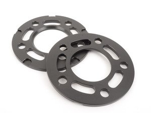 ES#3021147 - TWHF9905F03BLACK - 7.5mm Big Pad Wheel Spacers - Black (Pair) - (NO LONGER AVAILABLE) - Lightweight wheel spacers with a machined tab for easy removal - designed to work with modern large-pad BMW wheels! See description for details. - Turner Motorsport - BMW