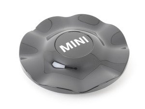 ES#514939 - 36106787233 - Hub Cap With MINI Logo Black For R104 Wheel - Priced Each - Needed with new wheels or for lost caps - Genuine MINI - MINI
