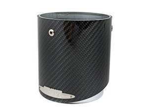 ES#2837151 - 18302349677 - JCW Tuning Kit Exhaust Tip - Carbon Fiber  - JCW logo tips for the tuning exhaust - Genuine MINI - MINI