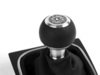 ES#3022031 - GS2 - Black Air Leather  - Machined Finish  - Weighing in at approximately 215 grams the added inertial mass makes shifting effort substantially less while speeding up the process at the same time. - Black Forest Industries - Audi Volkswagen