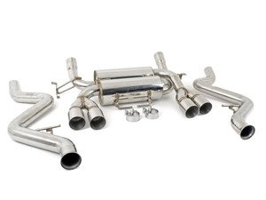 ES#2858004 - MRABEBE92M3 - Megan Racing Axle Back Exhaust - High performance stainless steel exhaust with quad polished tips - Megan Racing - BMW