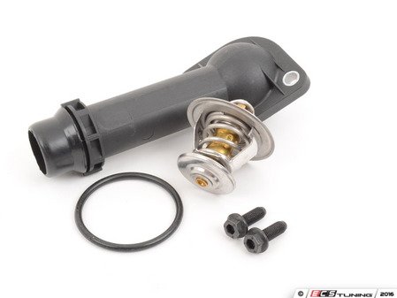 ES#2966379 - B5PSSTDITSTATKT1 - Thermostat Replacement Kit - Includes thermostat with housing, o-ring and mounting hardware - Assembled By ECS - Volkswagen