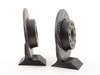 ES#2621586 - GD1772 - Rear GD Sport Rotors - Pair (272x10) - Upgrade to a slotted/dimpled rotor for improved braking- OE# 1K0615601AA - EBC - Audi Volkswagen