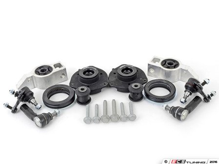 ES#2210290 - 1K01991 - Front Suspension Refresh Kit - Stage 1 - Featuring ECS upgraded upper strut mounts! Includes tie rod ends, strut mounts, ball joints, front control arm bushings and rear mounts. - Assembled By ECS - Volkswagen